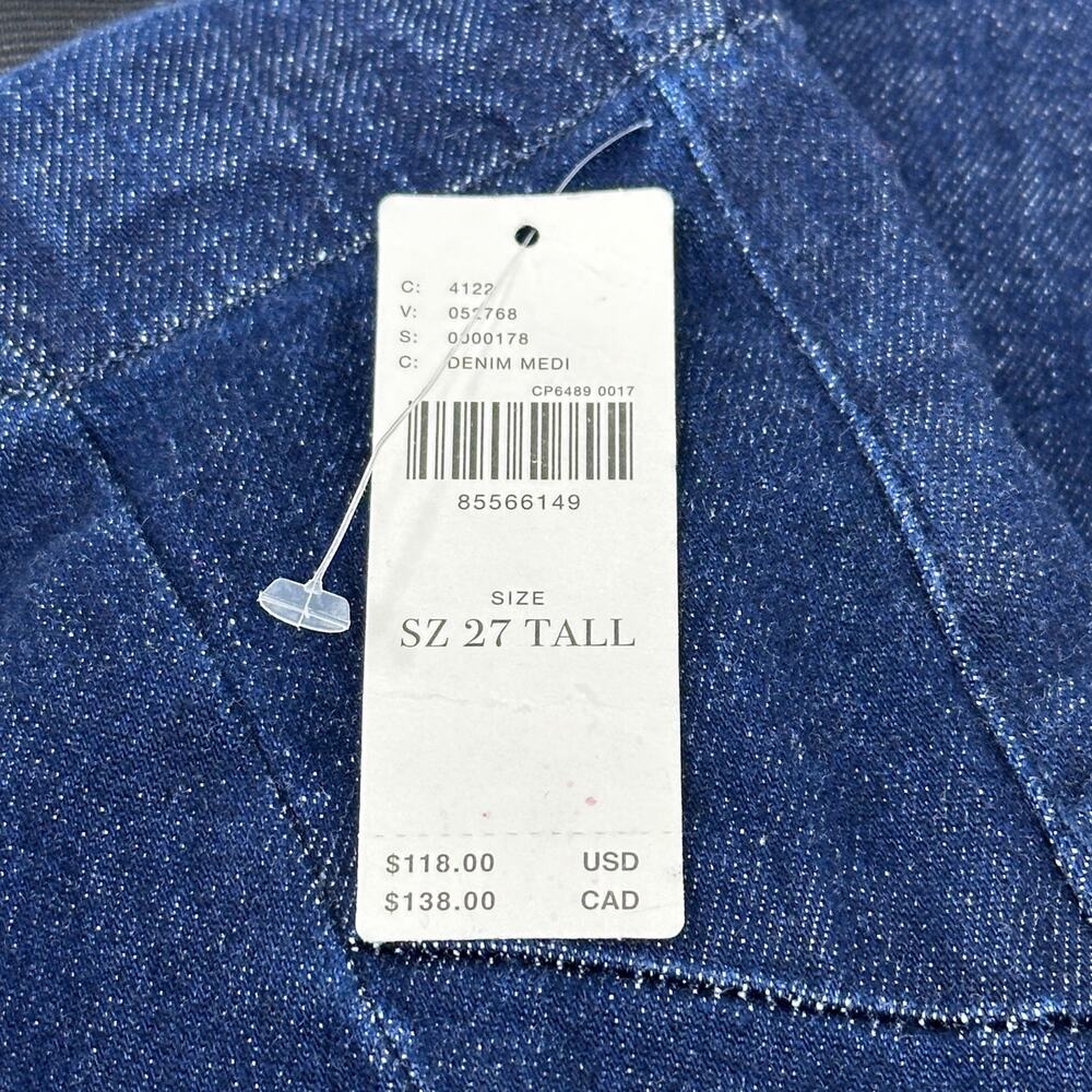 NWT Pilcro Glasgow Mid-Rise Skinny Jeans 27 Tall - Picture 11 of 12